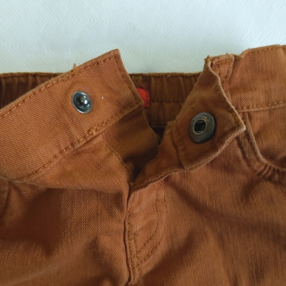 joe fresh cognac brown denim baby jeans 6-12 months unisex gender neutral - Picture 4 of 7